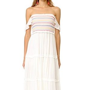 🎆*HOST PICK* Tory Burch Smocked Maxi Dress
